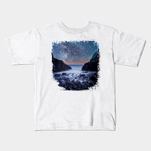 Rocky Coastline Kids T-Shirt